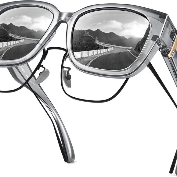 Accessories - Polarized Over Glasses Sunglasses Women UV400 Protection Oversized Square